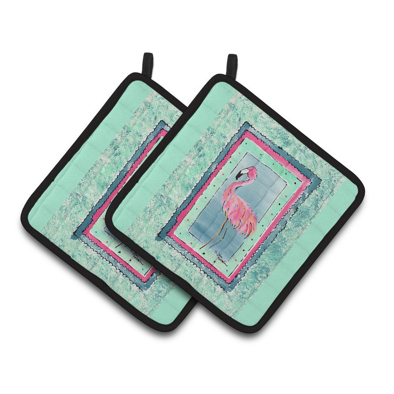 East Urban Home Polyester Potholder Set