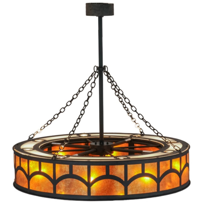 Mission Downrod Ceiling Fan