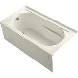 Devonshire 60" x 32" Alcove Soaking Acrylic Bathtub
