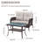 Hou Wicker 2 - Person Patio Conversation Set with Cushions-689711939
