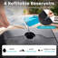Base de parasol sur pied en plastique Adamson