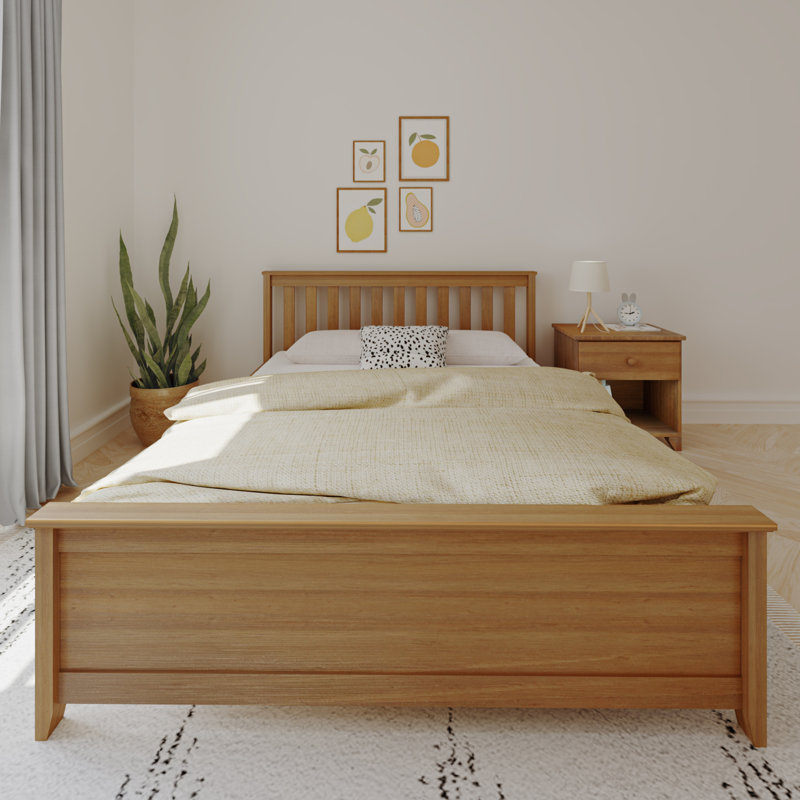 Lit plateforme Bolin Kids, Grand, Pécan