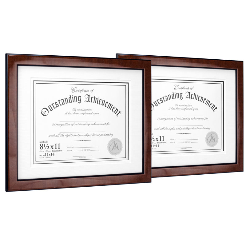 Ismaeil Brown Matte Picture Frame