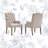 Kondo 19.75'' H Tufted Linen Upholstered Armchair-2060587504