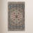 Anine Southwestern Handmade Tufted Wool Gray/Teal Area Rug-691688943