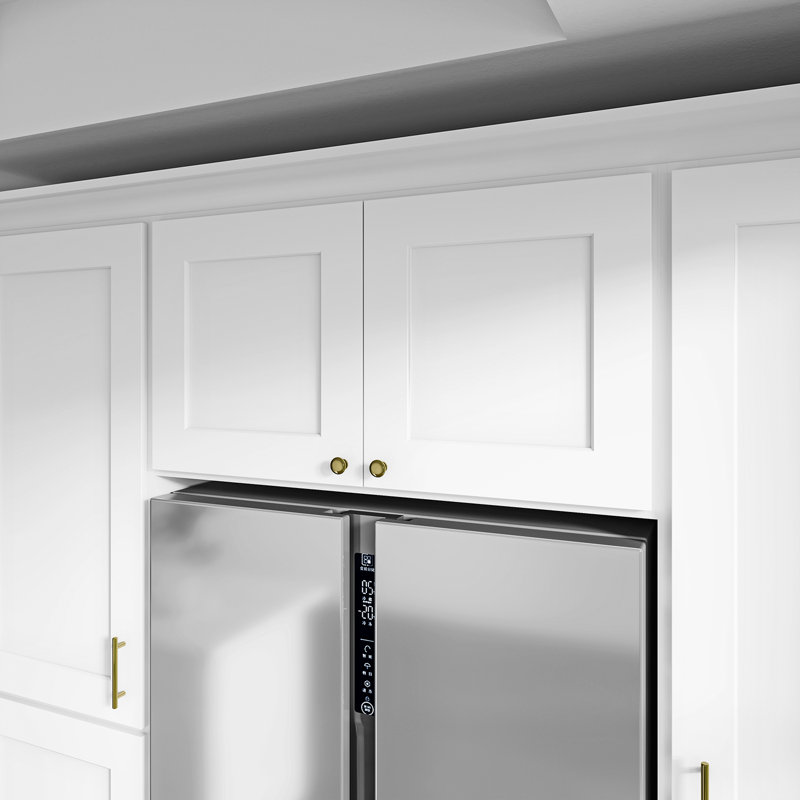 Oven Cabinet, White, 18"