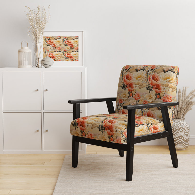 Fauteuil d'appoint rembourré Sandy