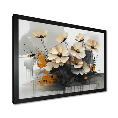 Fleurs de Jacinnyn Golden Zinnias, beauté dépliée III - Zinnias, art mural