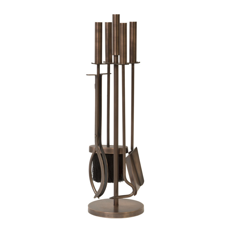 Crivello Iron Fireplace Tool Set