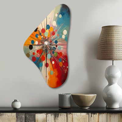 Owen - Abstract Boomerang Shape Irregular Metal Wall Decor
