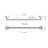 MITER 24 in. x 1.25 in. Grab Bar, ADA Compliant for Bath and Shower Safety (500 lb. Capacity) in Brushed Stainless-125355741-125355742