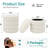 Round Storage Ottoman Boucle Ottoman with Storage Removable Set of 2-1897432866
