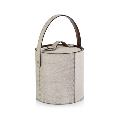 Alyissa Hair-On-Hide Insulated Ice Bucket