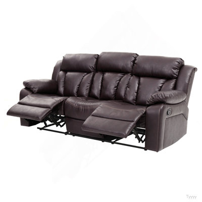 Daria G686-RS Reclining Sofa , DARK BROWN