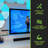 Support mural pour console et interrupteur OLED HIDEit
