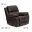 Fauteuil à bascule inclinable LeatherSoft-24678169