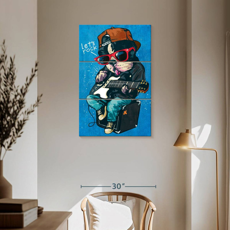 Bouledogue français Ketti Rocker, H 57 po x l 36 po
