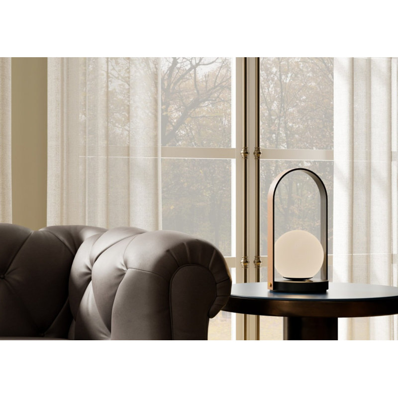 Strap Table Lamp, American Walnut