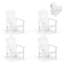 Chaise Adirondack empilable en PEHD Zawadi-1773238112-1796676675