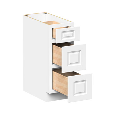 Armoire de cuisine avec 3 tiroirs H 34,5 po x P 24 po de la collection Casainc