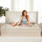 BEDLORE® Dual Layer 4" Memory Foam Mattress Topper with Rayon Bamboo Cover, 2" Cooling Memory Foam & 2" Plush Breathable Bamboo Pillow Top with 6-18" Deep Pocket, for Back Pain Relief-1132453945-1124557096
