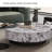 Modern round marble coffee table-110567721