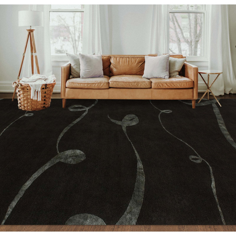 Abstract Area Rug, Rectangle 6' x 9'