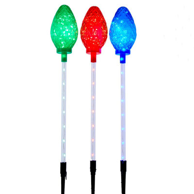 Ensemble de piquets de jardin 3 pièces