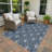 Machine Washable Indoor/Outdoor Lipman ACN2426 Mid-Century Modern Rug-438680862