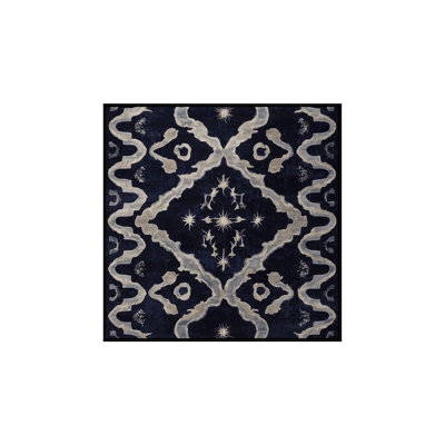 Tapis gris lavable à la machine