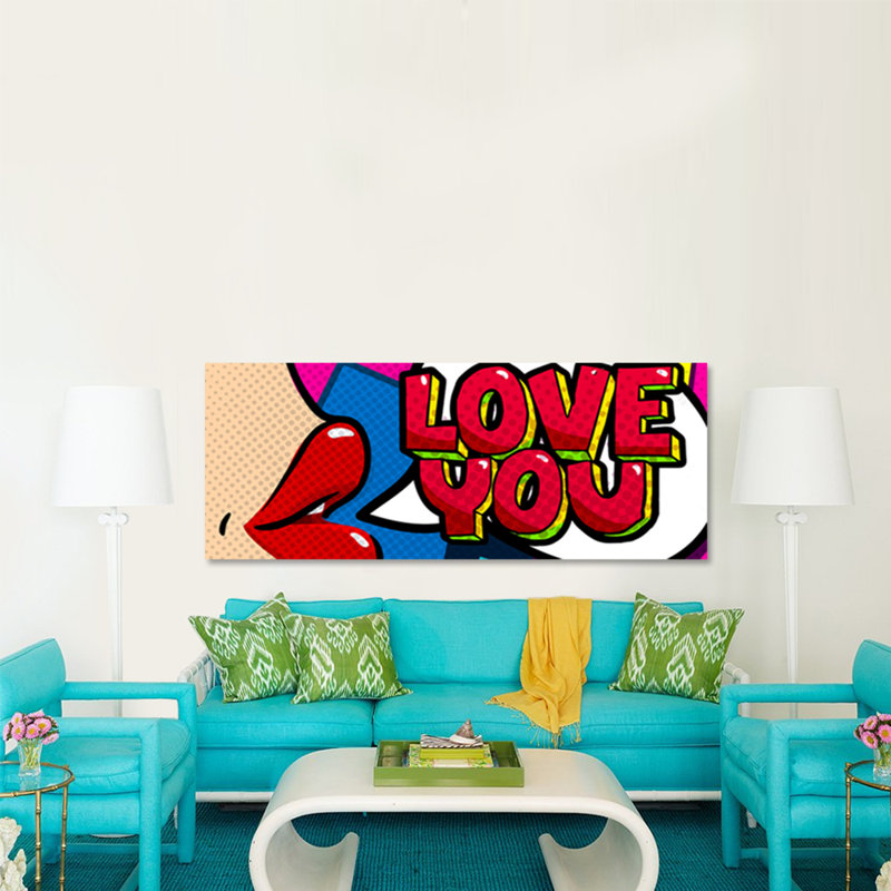 Love You Print, Acrylic