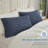 PHF 100% Cotton Ruffle Waffle Pillow Shams, 2 Pack Soft Skin-Friendly Bed Pillow Covers for Aesthetic Home Decor-124298564-124298558