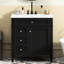 Meuble-lavabo moderne 30 po, lavabo avec 2 tiroirs et tiroir coulissant, meuble-lavabo avec rangement pratique-15407067