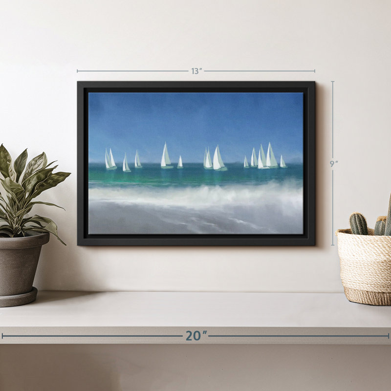 Impression sur toile Harbor, H 9 po x l 13 po