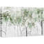 «Abstract Forest Rustic Pastel Green Spring Forest Tree Nature Abstract Landscape», reproduction d'art sur toile-94423161-119598476-94423157
