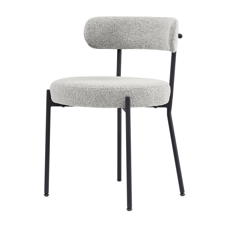 Chaise de salle à manger Carrera Carvalho, Gris taupe