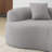66.93 Inch Curved Modern Teddy Fabric Sofa, Minimalist Style Comfy Cloud Couch For Living Room Apartment, Without Aeesmbly Compression Couch-1780170504