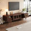 Meuble télé et meuble télé, rangement en bois aggloméré moderne 70 pouces