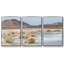 «Desert Oasis Study II», reproduction sur toile 3 pièces-22170417-22170429