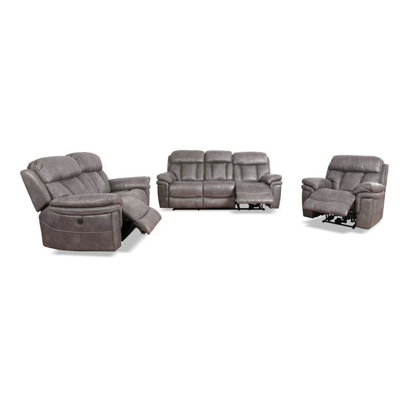 Ensemble de salon inclinable 3 pièces Chivers
