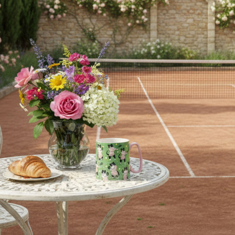 10 chats de tennis Strawberry Street Bella,