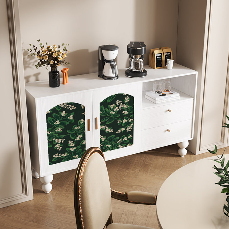 Buffet de luxe rétro de style américain, Blanc
