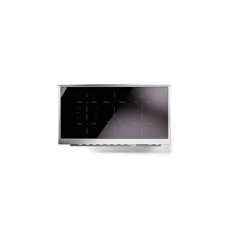 ILVE Professional Plus II 48 in Induction Range, Glossy Black