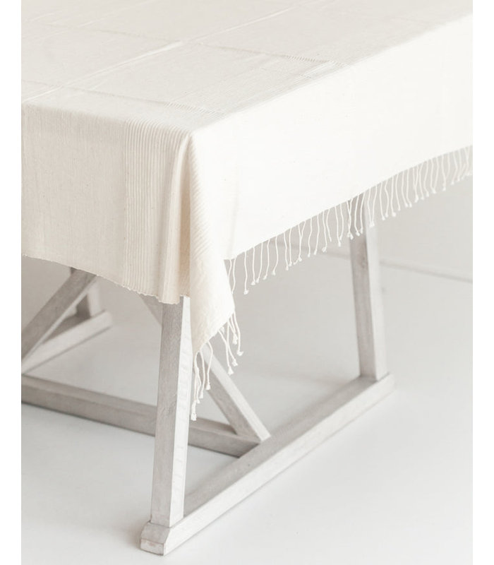 Riviera Cotton Tablecloth - 50"
