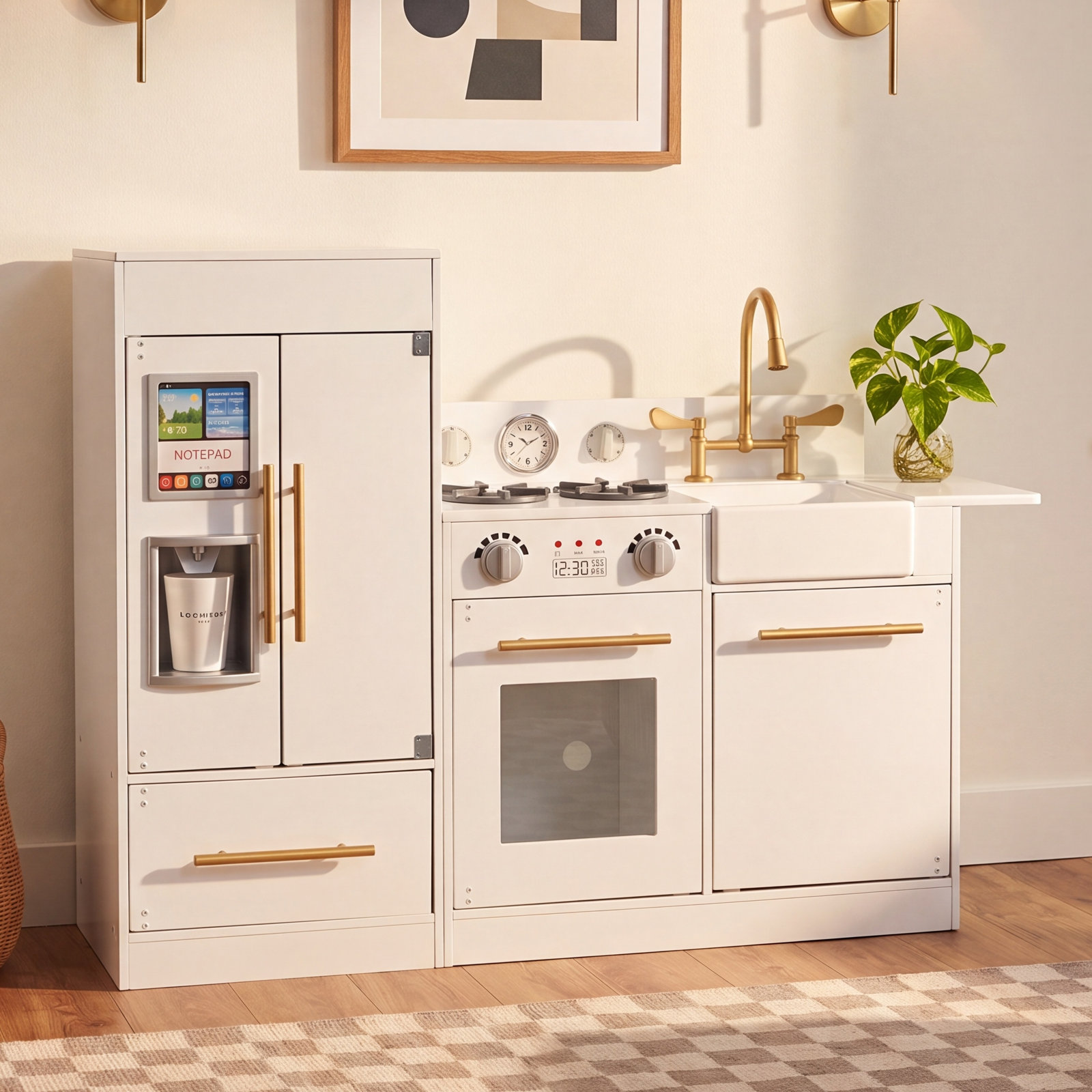 Teamson Kids Little Chef Charlotte Play Kitchen, White