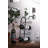 Metal Frame 4 Compartments Wine Bottle Holder