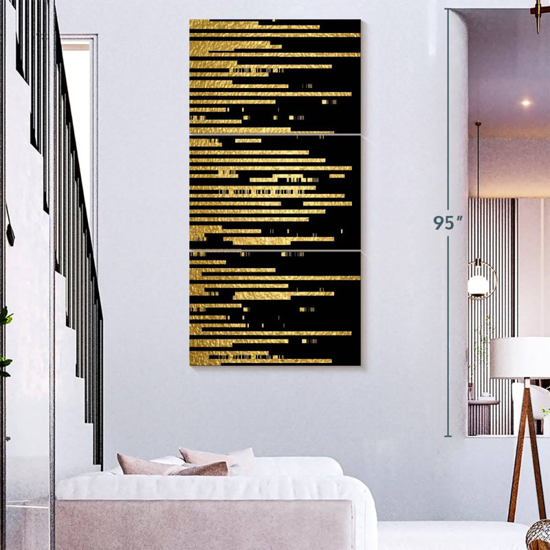 Lines, 80" H x 39" W