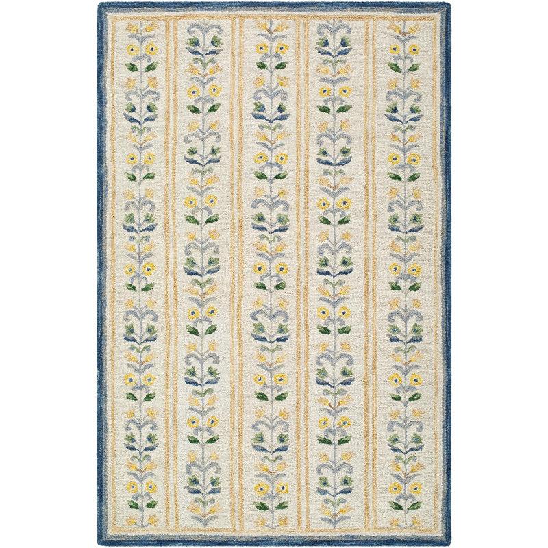Tapis fait à la main Manor, Rectangulaire 8 pi x 10 pi