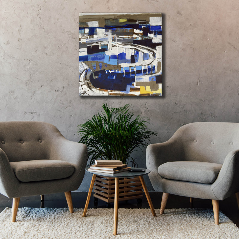  'Bridge 4' by Erin McGee Ferrell Canvas Wall Art, 37" x 37"