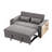 Versatile Convertible Sofa Bed with Adjustable Backrest and Multiple Functionalities for Any Living Space